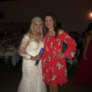 Torrid: Off the shoulder dress